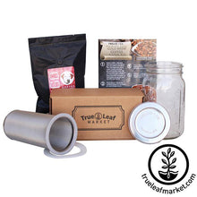 Load image into Gallery viewer, Stainless Steel Cold Brew Coffee and Tea Filter & Lid