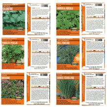 Load image into Gallery viewer, Easy & Delicious Bilingual Herb Seed Collection