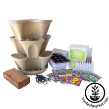 Load image into Gallery viewer, Garden Stacker Planter & Tea, Medicinal Herb Kit