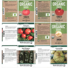 Load image into Gallery viewer, Salsa Garden Non-Hybrid Seeds - 12 Pack