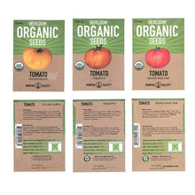 Load image into Gallery viewer, Organic Heirloom Slicer Tomato Collection - 7 Pack