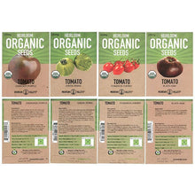Load image into Gallery viewer, Organic Heirloom Slicer Tomato Collection - 7 Pack