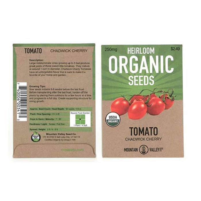 Tomato Seeds - Chadwick Cherry (organic)